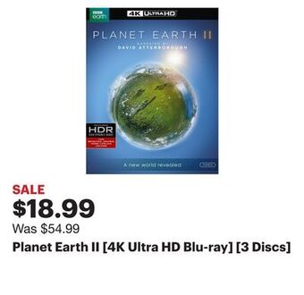 Best Buy Planet earth ii [4k ultra hd blu-ray] [3 discs] offer