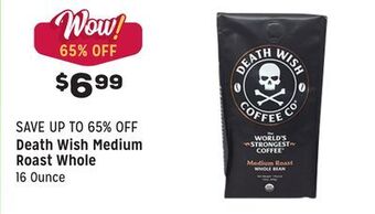 Grocery Outlet Medium roast whole offer