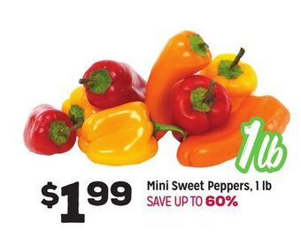 Grocery Outlet Mini sweet peppers offer