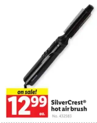 Lidl Silvercrest® hot air brush offer