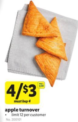 Lidl Apple turnover offer