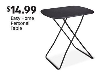 Aldi Easy home personal table offer