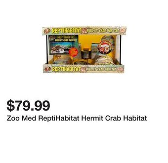 Petsmart Zoo med reptihabitat hermit crab habitat offer