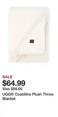 Ugg® coastline plush throw blanket