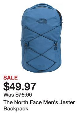 Dick's Sporting Goods The north face men's jester backpack offer
