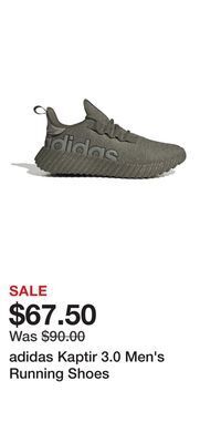 Kohl's Adidas kaptir 3.0 men's running shoes offer