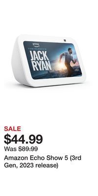 Kohl's Amazon echo show 5 (3rd gen, 2023 release) offer