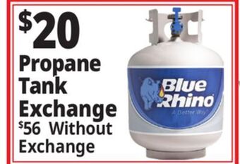 Ocean State Job Lot Blue rhino propane tank exchange offer