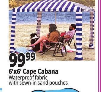 Ocean State Job Lot Crown shades cape cabana beach canopy, 6.5 offer