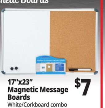 Ocean State Job Lot 17x23 magnetic message boards offer