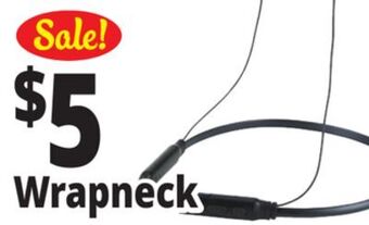 Ocean State Job Lot Techbunch wireless neck wrap earbuds offer