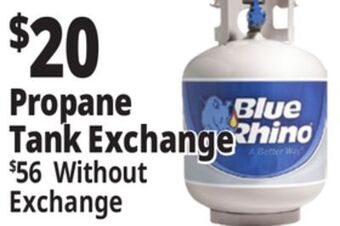 Ocean State Job Lot Propane tank exchange offer