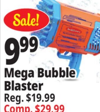 Ocean State Job Lot Mega bubble blaster offer