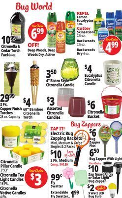 Ocean State Job Lot Bug world offer