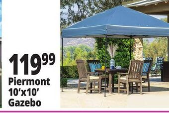Ocean State Job Lot Piermont 10'x10' one touch instant gazebo offer