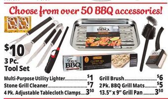 Ocean State Job Lot Bbq accessories! offer