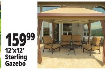 Ocean State Job Lot Sterling 12' x 12' instant pop-up gazebo offer