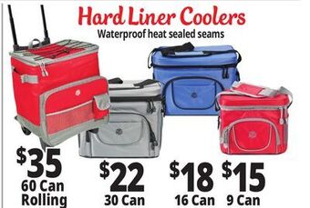 Ocean State Job Lot Hard liner coolers offer