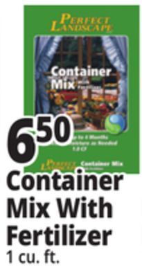 Ocean State Job Lot Container mix with fertilizer, 1 cu ft offer
