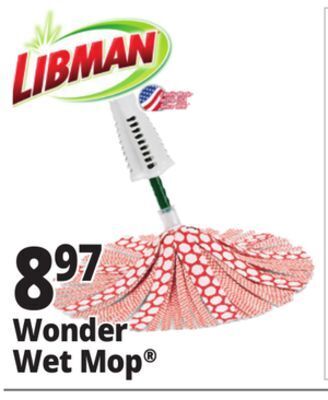Ocean State Job Lot Libman wonder mop offer