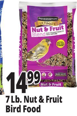 Ocean State Job Lot Pennington ultimate nut & fruit blend wild bird seed, 7 lbs offer
