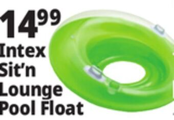 Ocean State Job Lot Intex sit'n lounge pool float offer