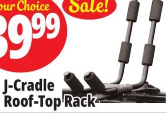 Ocean State Job Lot Kayak cradle rooftop rack offer