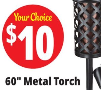 Ocean State Job Lot 60 metal torch offer