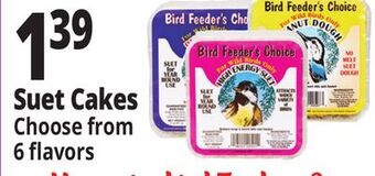 Ocean State Job Lot Suet cakes offer