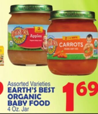 Bravo Supermarkets Earth's best organic baby food offer