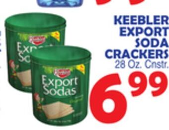 Bravo Supermarkets Keebler export soda crackers offer
