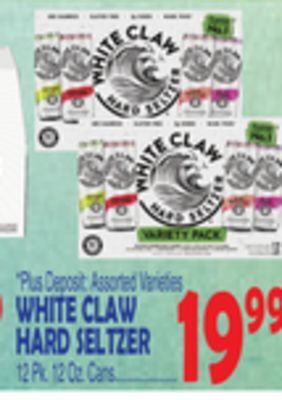 Bravo Supermarkets White claw hard seltzer offer