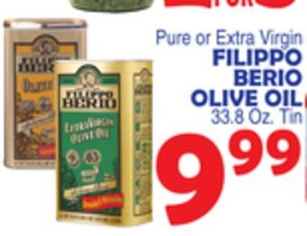 Bravo Supermarkets Filippo berio olive oil offer