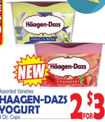 Bravo Supermarkets Haagen-dazs yogurt offer