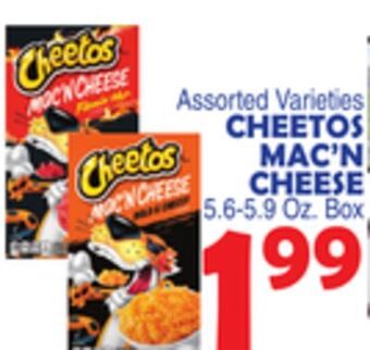 Bravo Supermarkets Cheetos mac'n cheese offer
