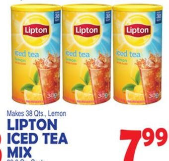 Bravo Supermarkets Lipton iced tea mix offer