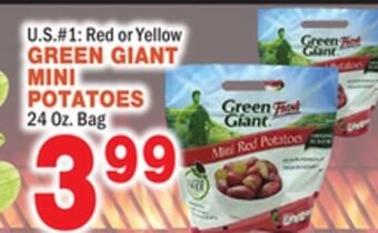 Bravo Supermarkets Green giant mini potatoes offer