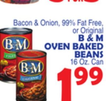 Bravo Supermarkets B & m oven baked beans offer