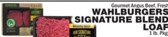 Bravo Supermarkets Wahlburgers signature blend signature offer
