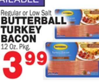 Bravo Supermarkets Butterball turkey bacon offer