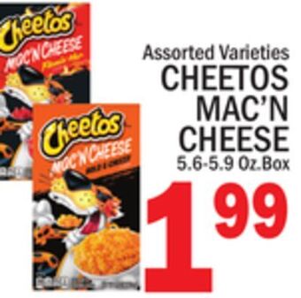 C Town Cheetos mac'n cheese offer