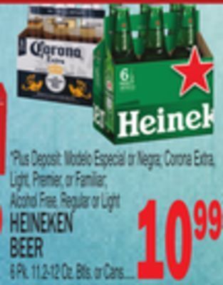 C Town Heineken beer offer
