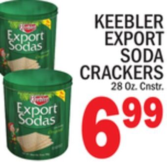 C Town Keebler export soda crackers offer