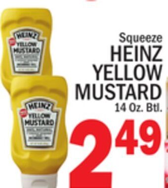 C Town Heinz yellow mustard offer