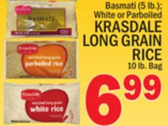 C Town Krasdale long grain rice offer