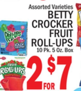 C Town Betty crocker fruit roll-ups offer