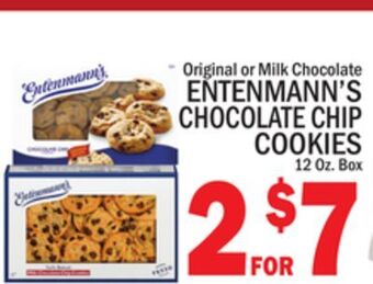 C Town Entenmann's chocolate chip cookies offer