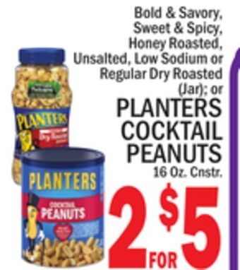 C Town Planters cocktail peanuts offer