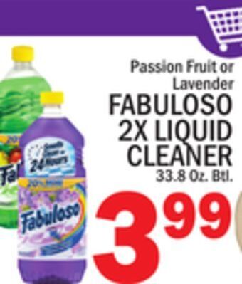C Town Fabuloso 2x liquid cleaner offer