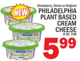 C Town Philadelphia plant based cream cheese offer